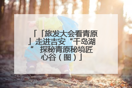 「旅发大会看青原」走进吉安“千岛湖” 探秘青原秘境匠心谷（图）
