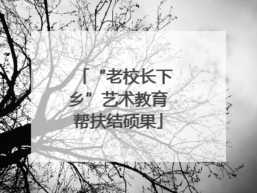 “老校长下乡”艺术教育帮扶结硕果