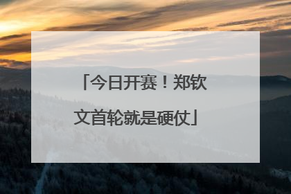 今日开赛！郑钦文首轮就是硬仗