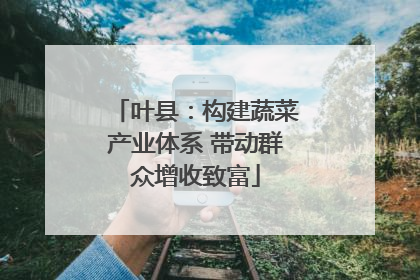 叶县：构建蔬菜产业体系 带动群众增收致富