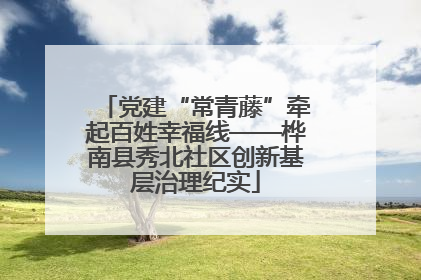 党建“常青藤”牵起百姓幸福线——桦南县秀北社区创新基层治理纪实