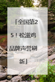 全国第25！松滋鸡品牌声誉刷新