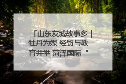 山东友城故事多｜牡丹为媒 经贸与教育并举 菏泽国际“朋友圈”扩容升级
