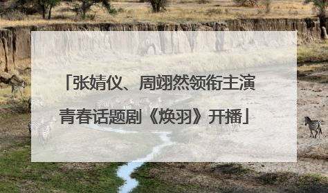 张婧仪、周翊然领衔主演 青春话题剧《焕羽》开播