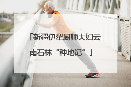 新疆伊犁厨师夫妇云南石林“种地记”