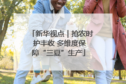 新华视点｜抢农时 护丰收 多维度保障“三夏”生产