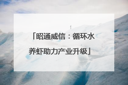 昭通威信：循环水养虾助力产业升级