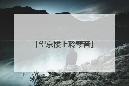 望京楼上聆琴音
