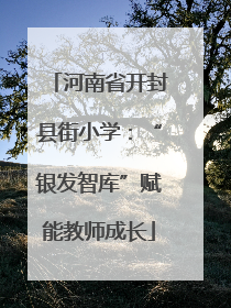 河南省开封县街小学：“银发智库”赋能教师成长