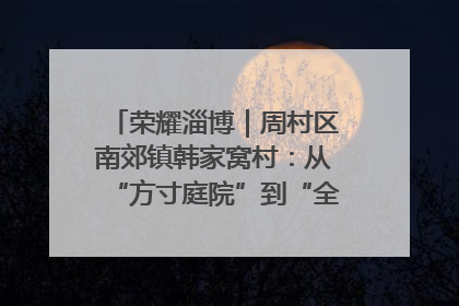 荣耀淄博｜周村区南郊镇韩家窝村：从“方寸庭院”到“全域文明”，乡村振兴的“美学革命”